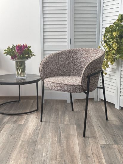 Стул GUST цвет бежевый TOPIC 410 / черный каркас