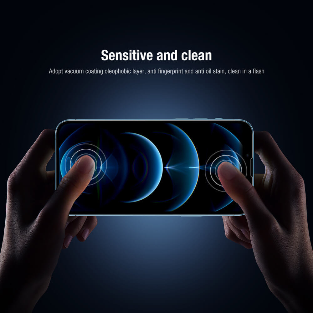 Защитное стекло на экран и основную камеру Nillkin 2-in-1 HD  для  iPhone 14 Plus