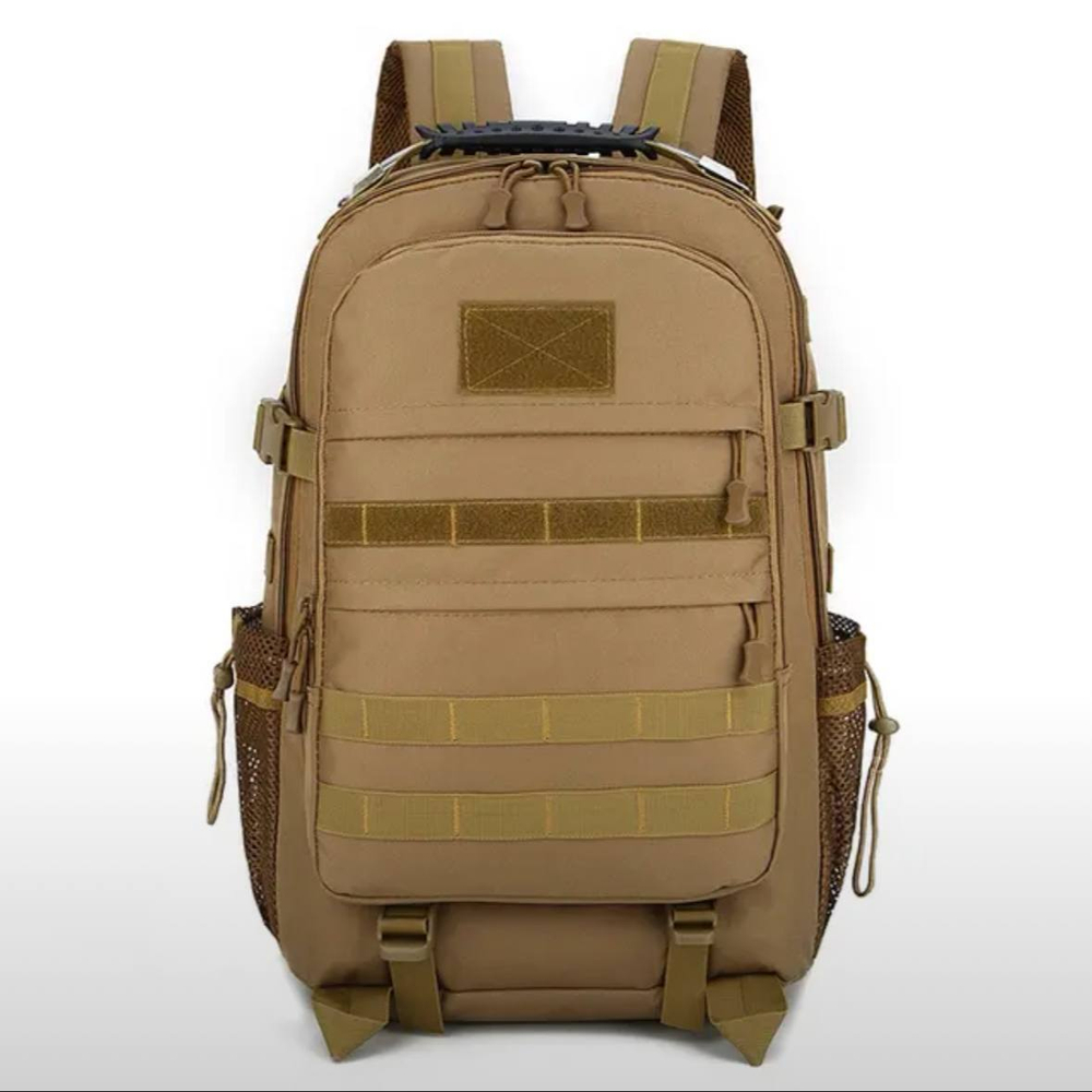 Тактический рюкзак с металлической ручкой 30-35л песок