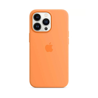 Чехол для iPhone Apple iPhone 13 Pro Max Silicone Case Peach