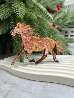 Новогодняя елочная игрушка Лошадка