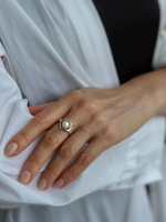 Кольцо 94012557 серебро 925° размер 18