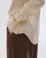 Блуза на пуговицах