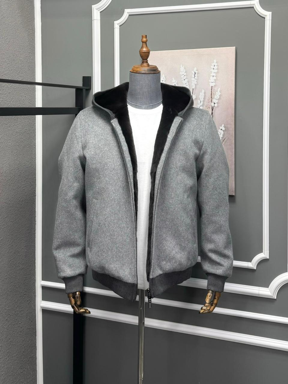 Куртка с мехом Loro Piana