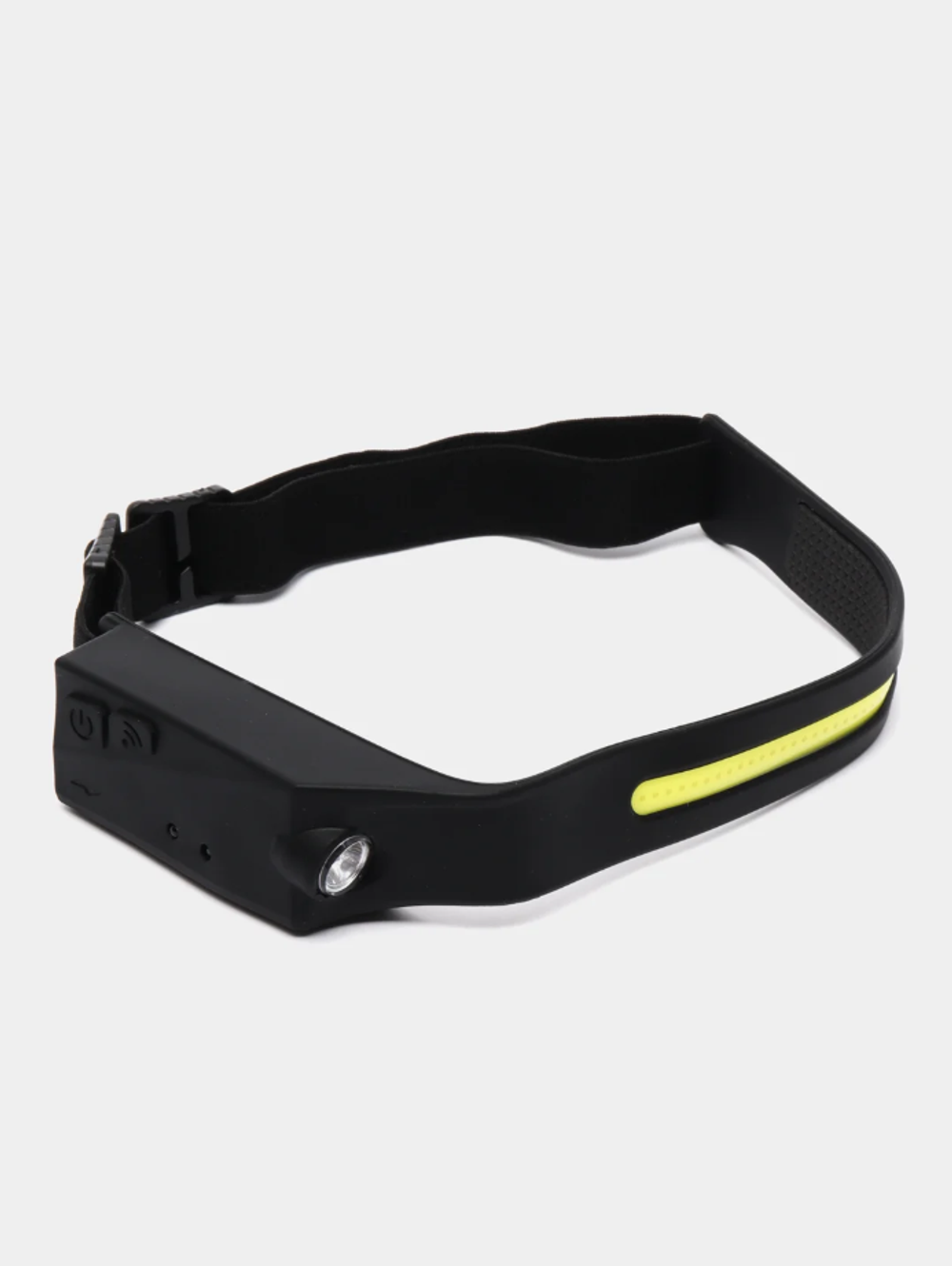 Фонарь налобный с аккумулятором, светодиодный, USB