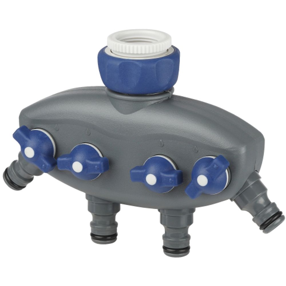 GWCG12-065 GREEN APPLE Распределитель четырехканальный, пластик