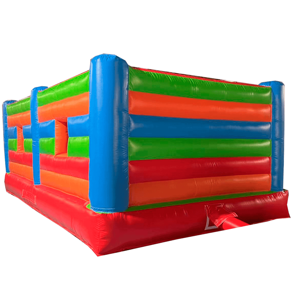 Коммерческий надувной батут “Городок” 6*3,5*2,3м