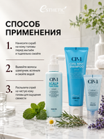 ESTHETIC HOUSE Набор Шампунь CP-1 Cool Mint, Спрей CP-1 Scalp Tincture, 2х100мл, Скраб CP-1 Scalp Scaler, 35мл