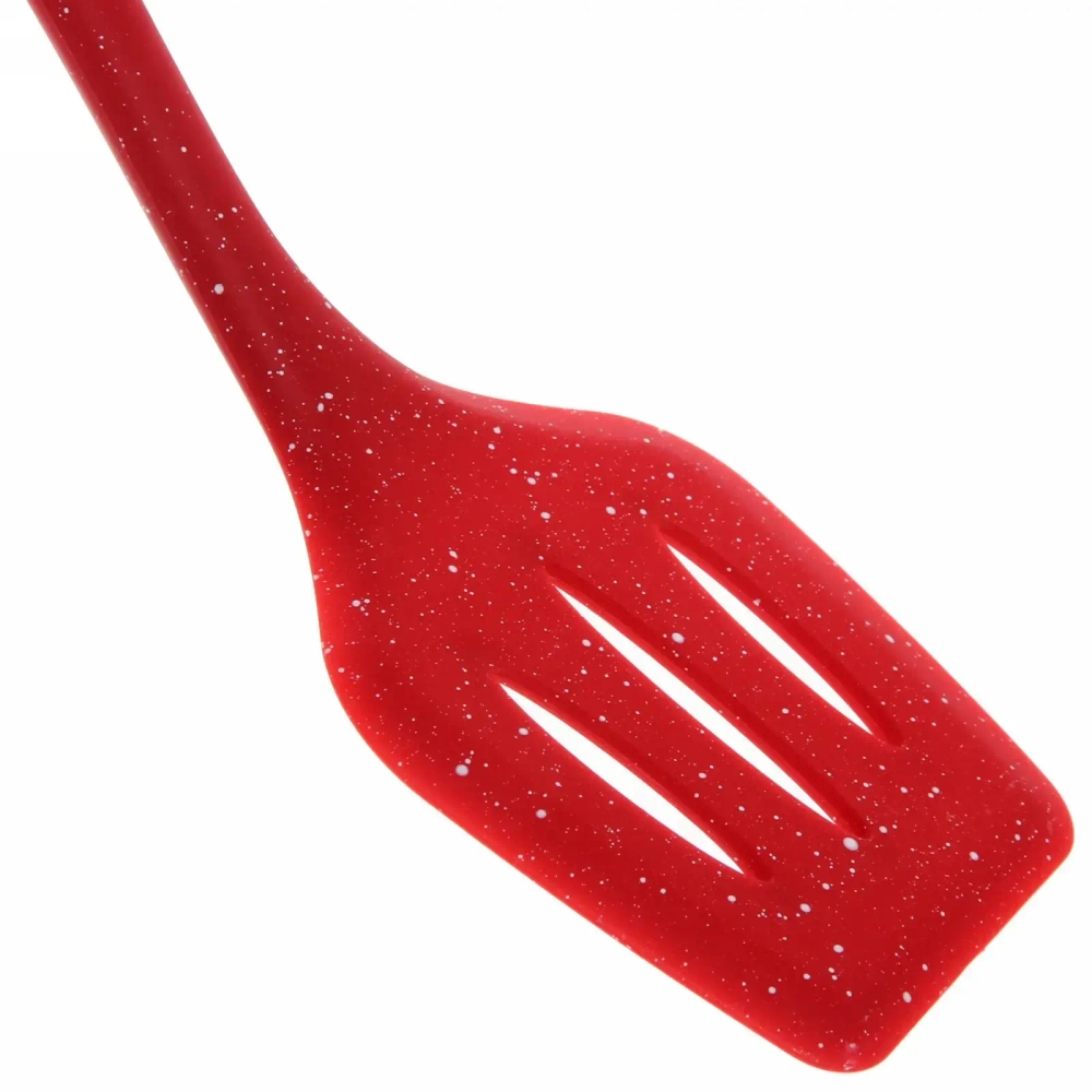 Лопатка кухонная силиконовая «Bon appétit» с прорезями