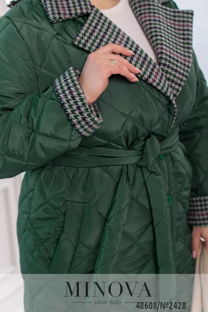 Куртка 2428-зеленый Minova