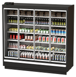 Горка холодильная KIFATO ПРАГА 2500 (выносной агрегат, распашные двери)