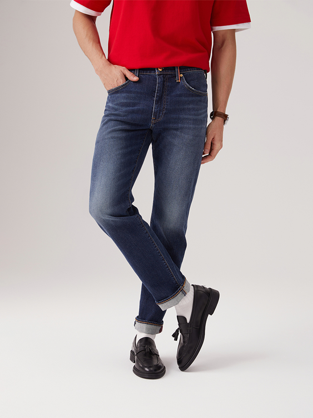 Мужские классические джинсы Levi's 502 Taper 29507-1675, Ограниченная серия