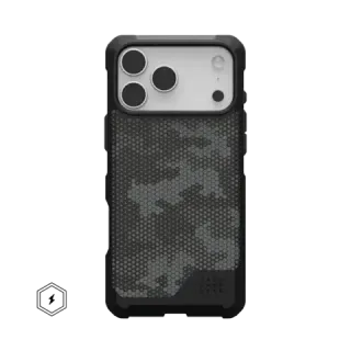 UAG Metropolis LT with MagSafe Series Case for Apple iPhone 17 Pro Max Micro Hex Camo Graphite (Чёрный)