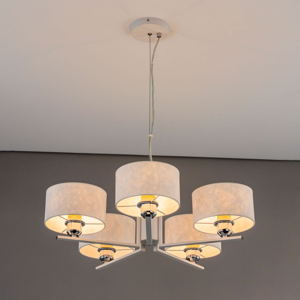 Citilux Тильда CL469150 Люстра подвесная с абажурами Белая