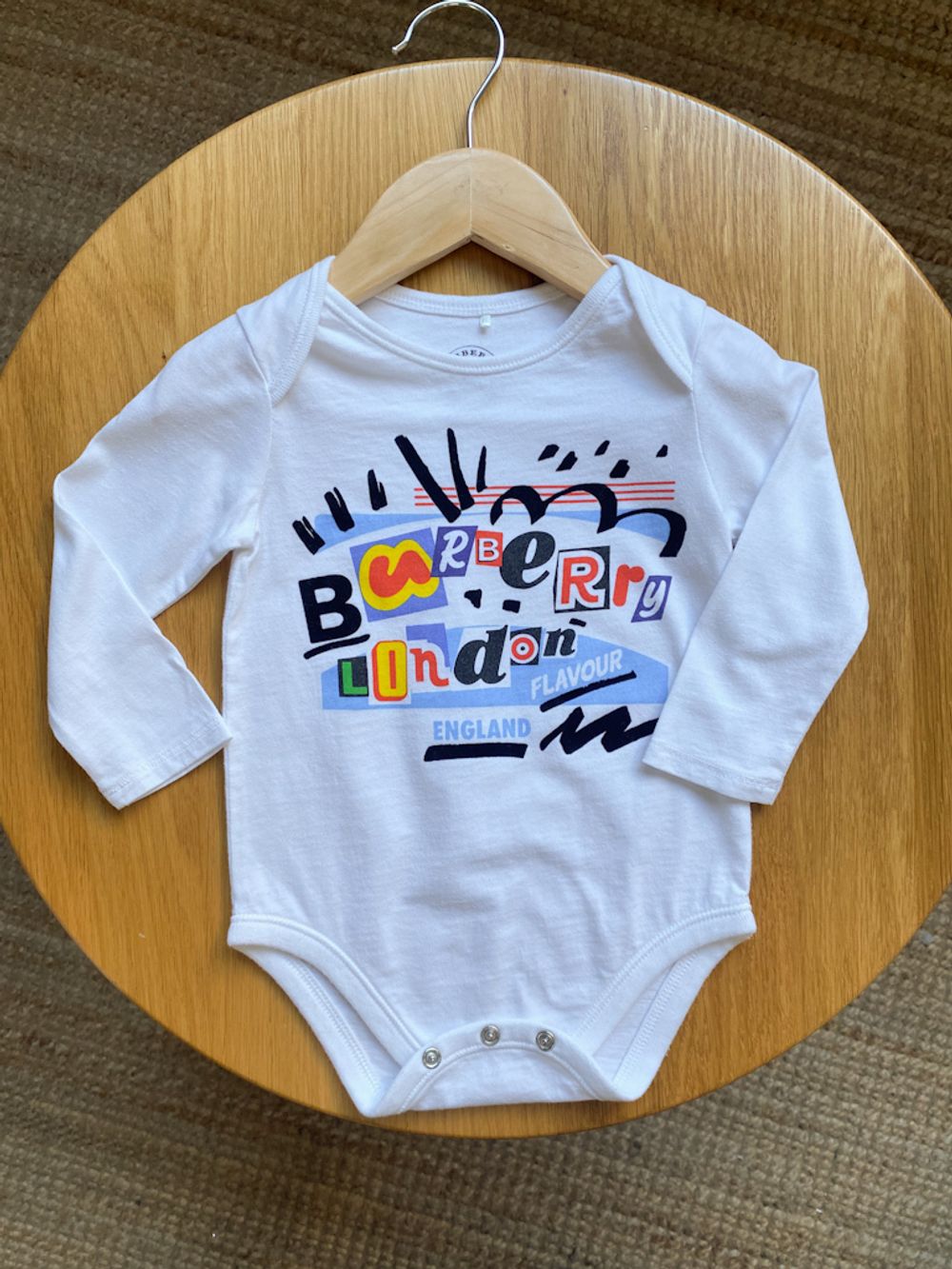 Хлопковое боди Burberry, 74