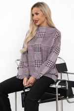 Джемпер (сливовый) Б11-113/3 Nikol (Акция)