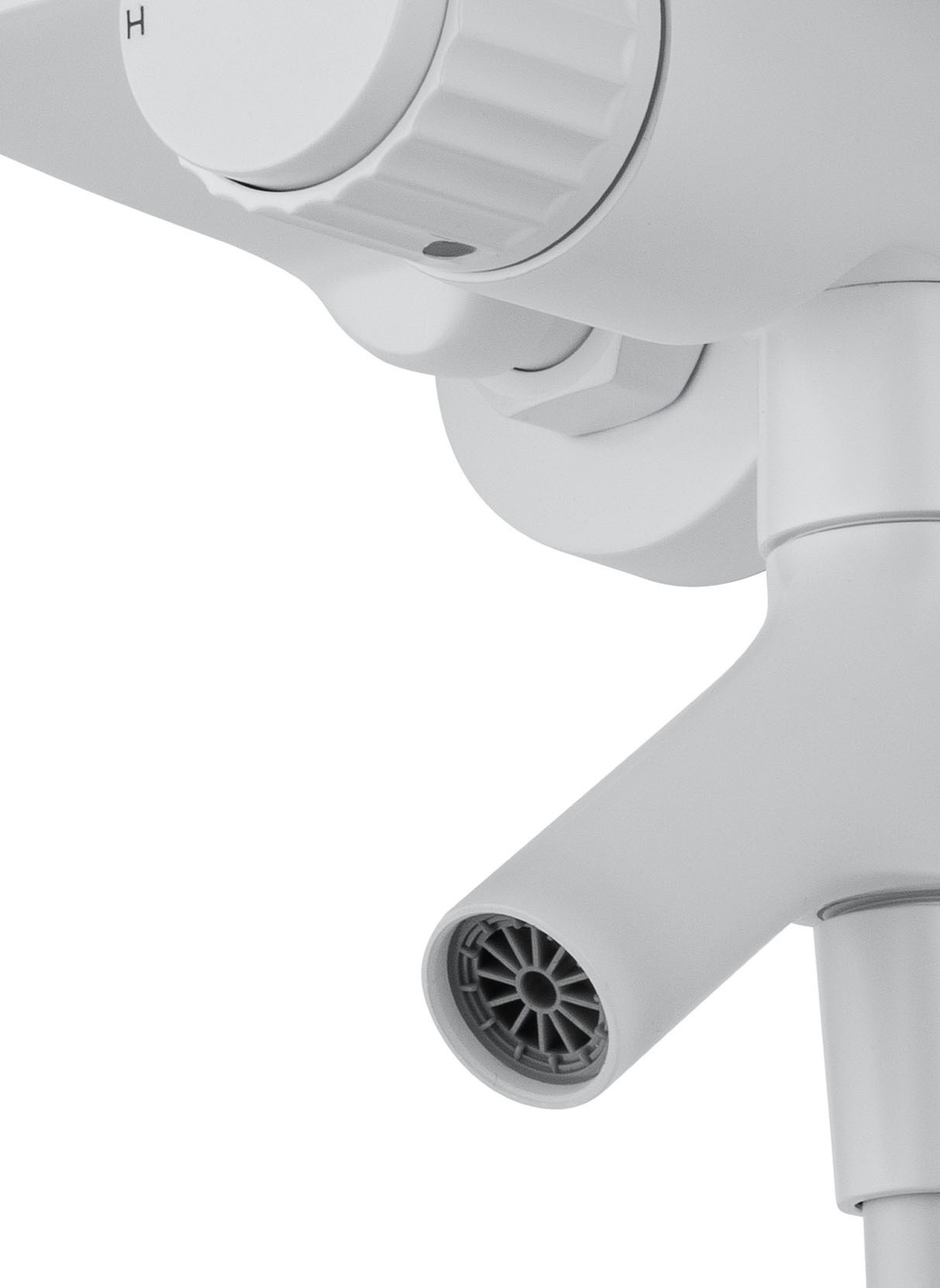 Смеситель для ванны с душем WONZON & WOGHAND CLICK, Белый матовый (WW-FE05L221-MW)