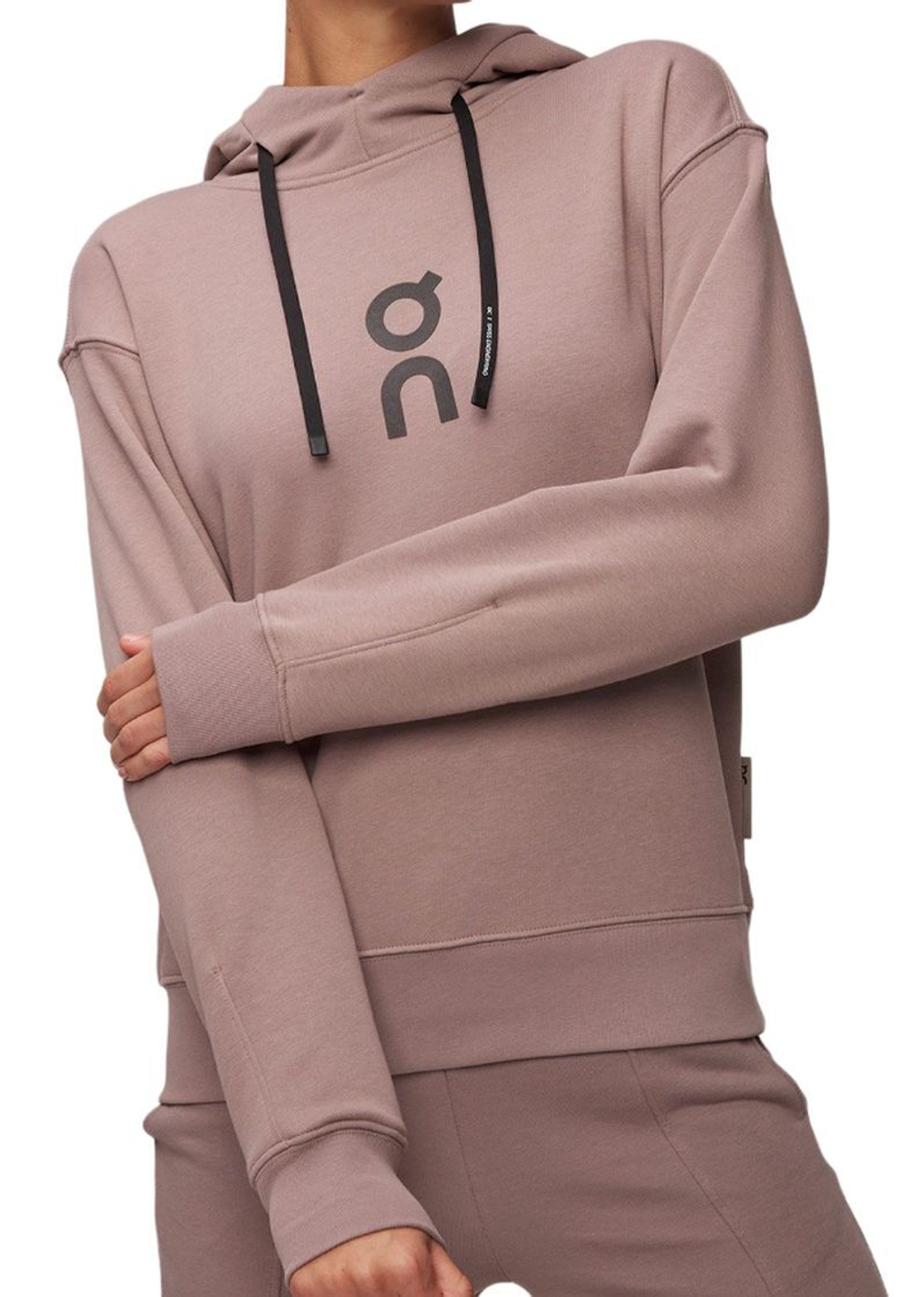 Женская Кофта теннисная ON Club Hoodie - серый