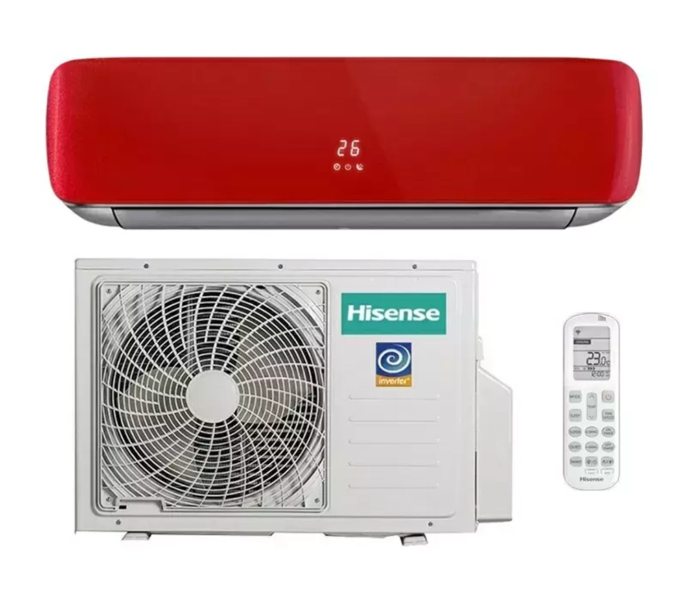 Бытовая сплит-система серии RED CRYSTAL Super DC Inverter AS-10UW4RVETG00(R)