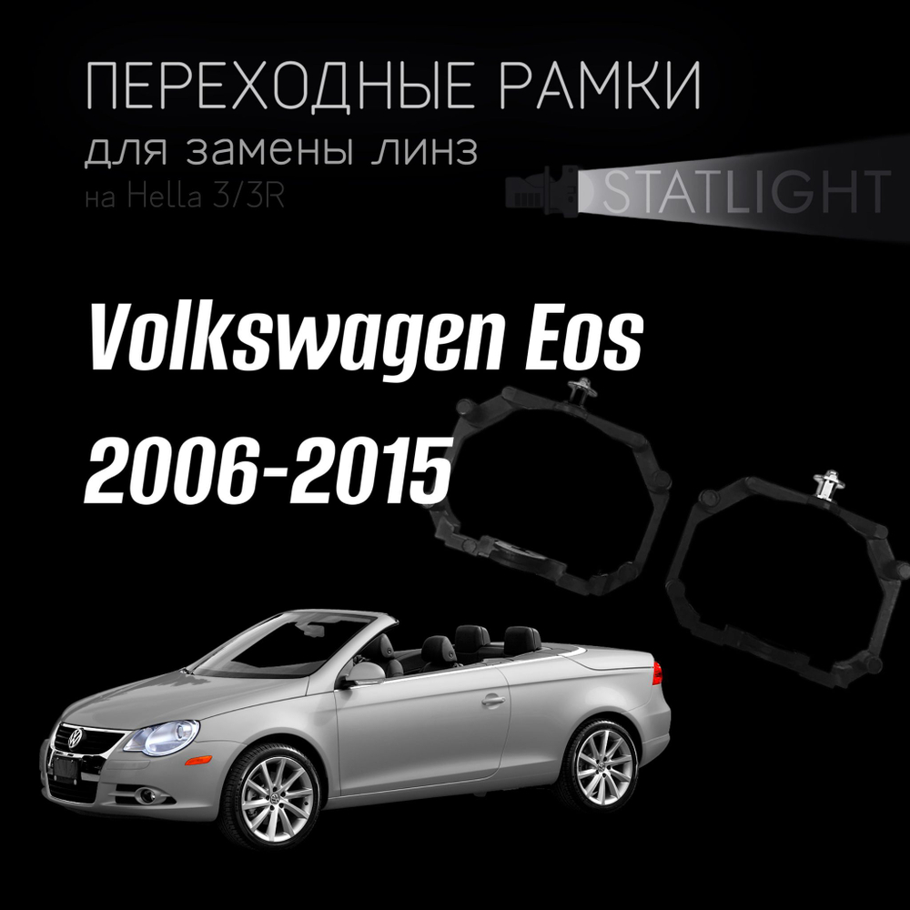 Переходные рамки для замены линз на Volkswagen Eos 2006-2015 AFS