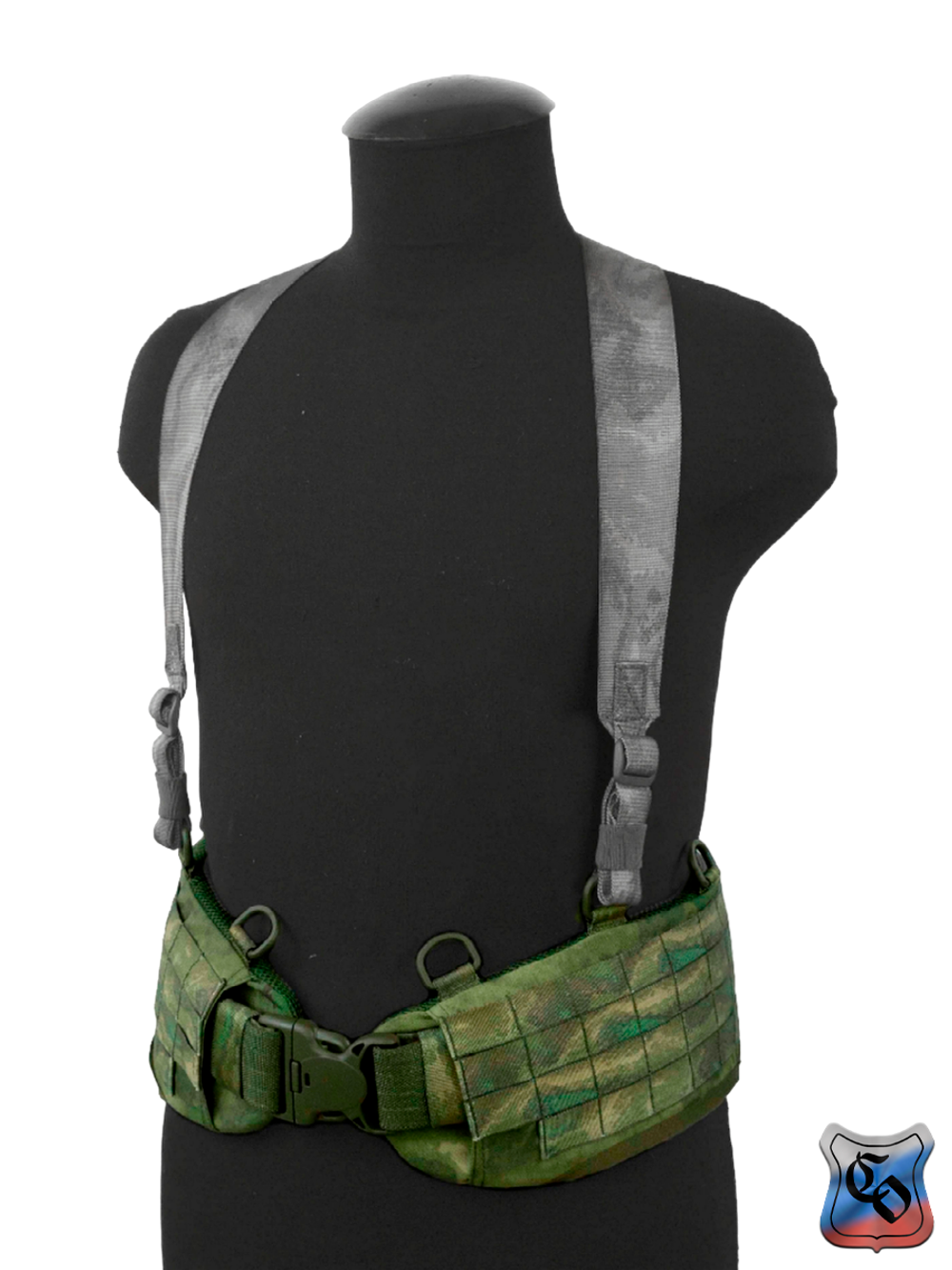 Пояс-основа SSO ВОИН MOLLE с пластиковым фастексом (Мох)