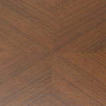 Столик zoe, D60х40 см, коричневый/черный