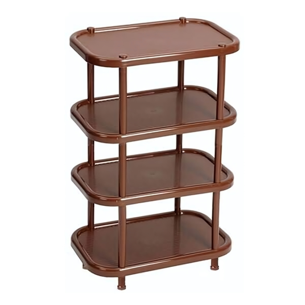 Полка овальная (4 секции) на колесах М2717