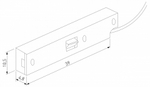 Токопровод концевой Elektrostandard Mini Magnetic a065632