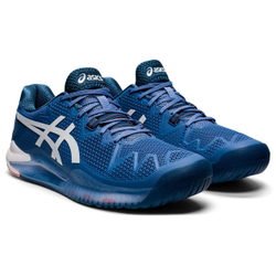Мужские кроссовки теннисные Asics Gel-Resolution 8 - blue harmony/white