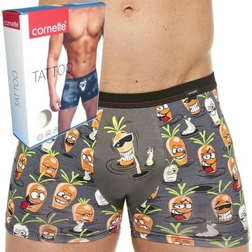 Трусы мужские боксеры Cornette Tattoo Carrot 280/212