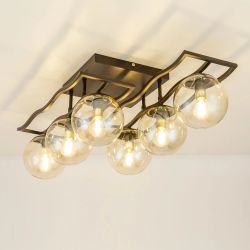 Citilux Бриз CL106265 Люстра потолочная Венге