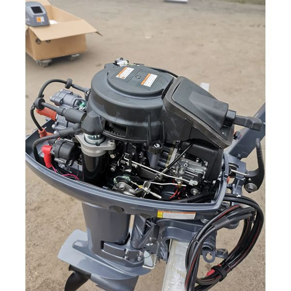 Лодочный мотор альфа (allfa) cg t9.9bws 2-х тактный