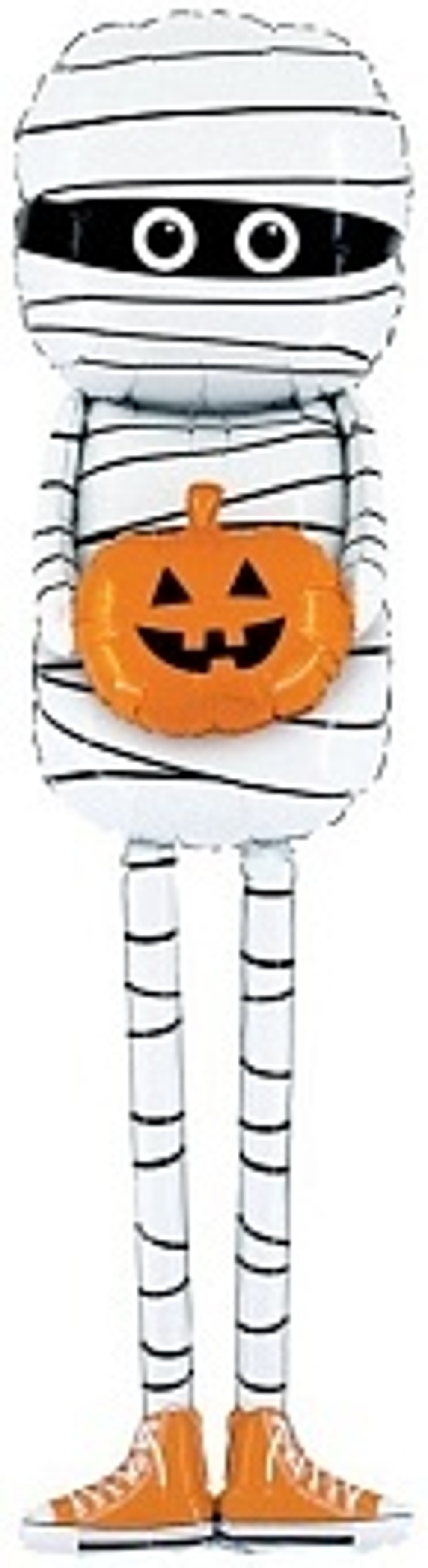 К Ходячая Фигура Мумия с тыквой 65''/165 см.