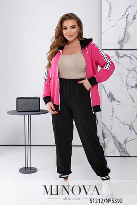 Костюм 5392-малиновый Minova Фото 2