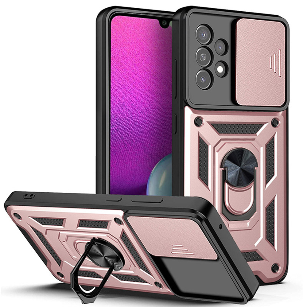 Чехол с кольцом Bumper Case для Samsung Galaxy A73