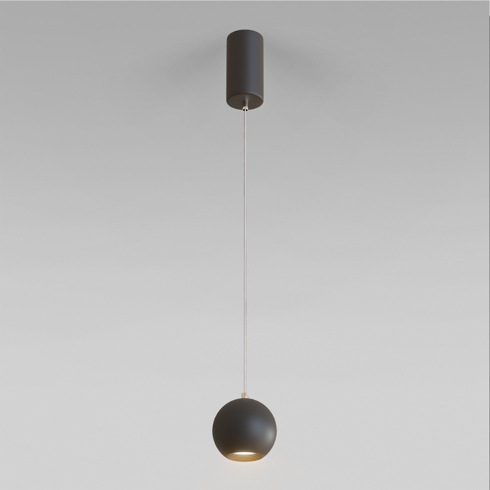 Подвесной светодиодный светильник 50215/1 LED черный