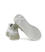 Кожаные кроссовки kushion jellikonic lo lace Karl Lagerfeld - белый(KL62633)