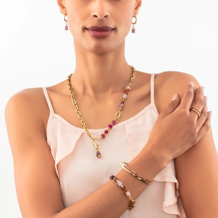 Колье Coeur de Lion Purple-Red 4712/10-0803