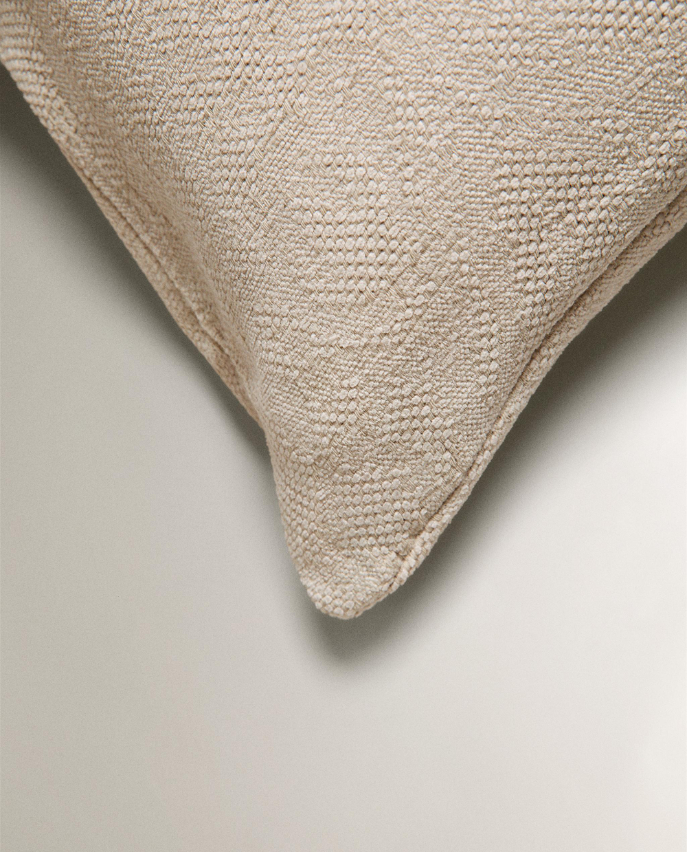 Zara Home наволочка декоративная из хлопка, серый · 5109/007