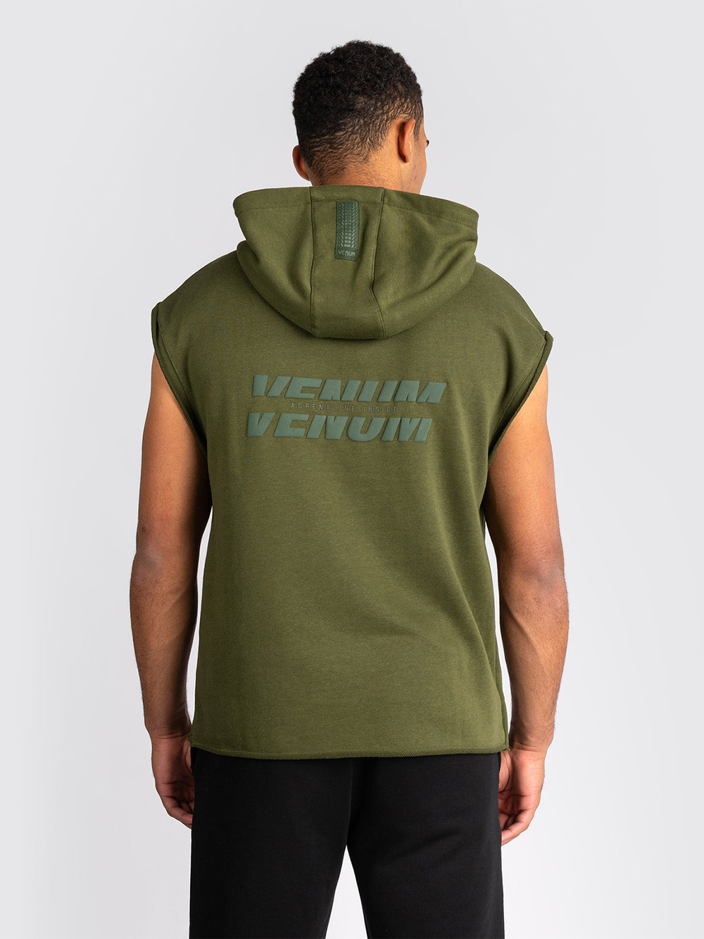 Худи без рукавов Venum Divide Military Green