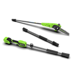 Высоторез/Сучкорез аккумуляторный GreenworksG24PS201, 24V, 20 см, без АКБ и ЗУ (1402607)