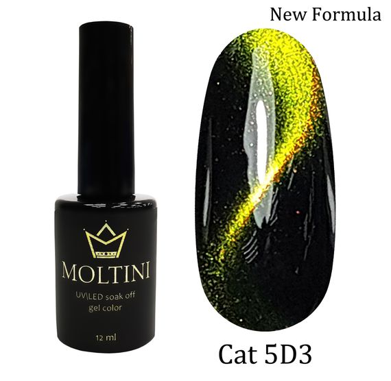 Гель-лак Moltini Cat Eye 5D 003, 12 ml