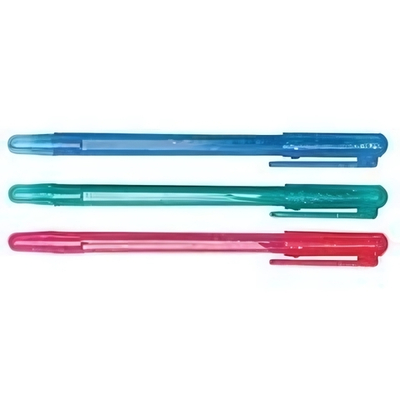 Ручка масляная 0,7мм синяя "Конфетти" (СТАММ)