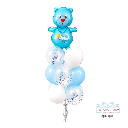 Воздушный сет на выписку мальчику