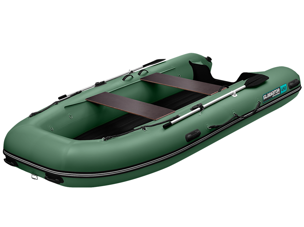 Лодка ПВХ Gladiator Air Sport E450S НДНД -
