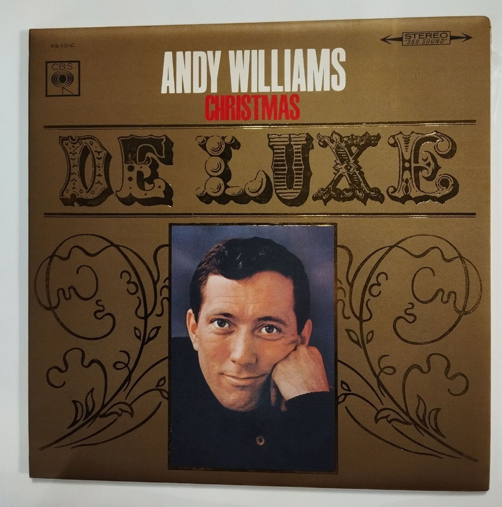 Винтажная виниловая пластинка LP Andy Williams Christmas De Luxe (Japan 1975)