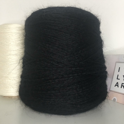 BIG - Industria Italiana Filati; 100% шерсть овечья; 120м/100гр; col.611 черный; S508