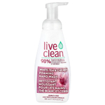 Live Clean, пенящееся мыло для рук, белый чай и вишня, 400 мл (13,5 жидк. унции)