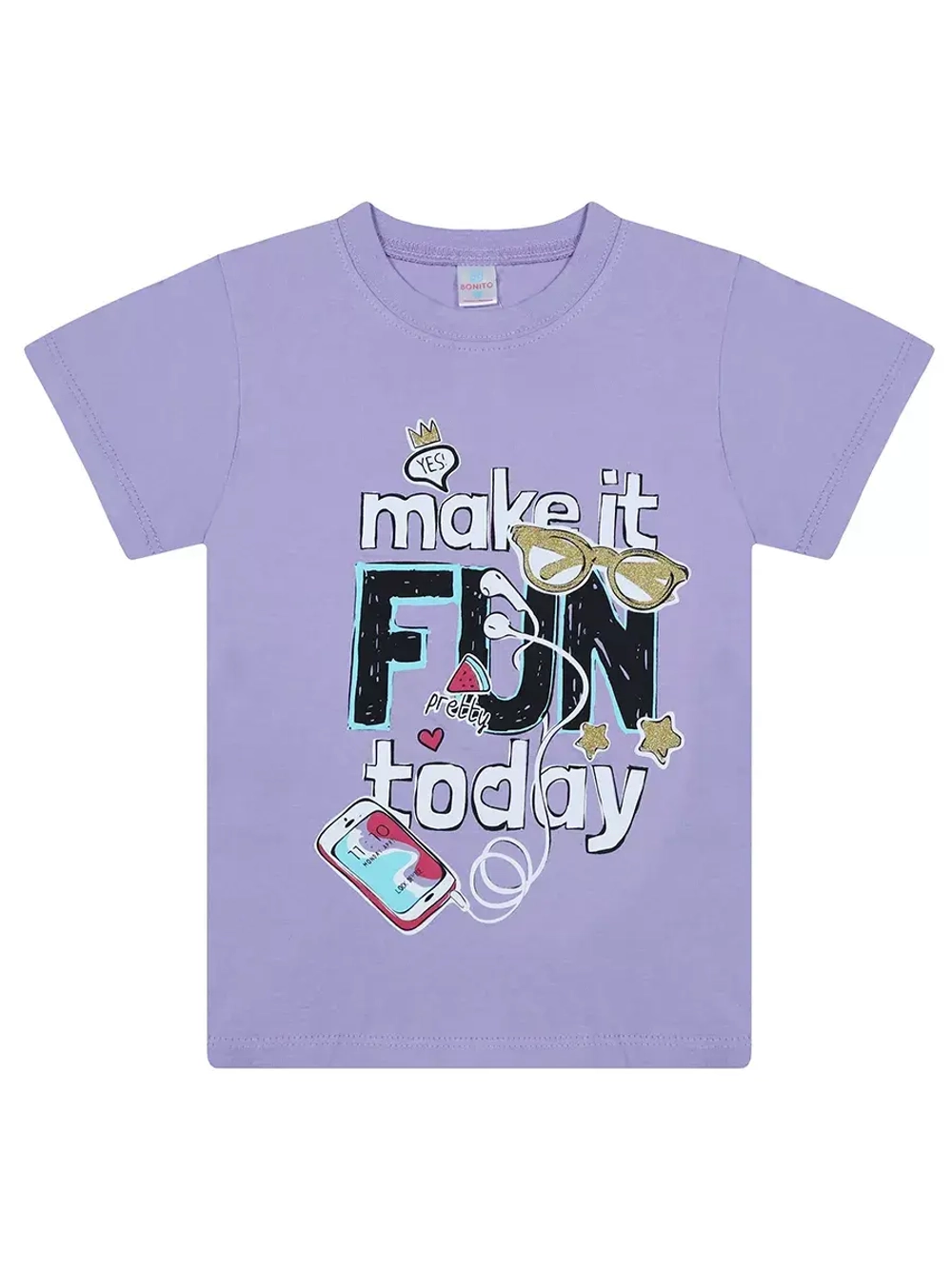 Футболка для садика и школы.девочка.набор 3 шт