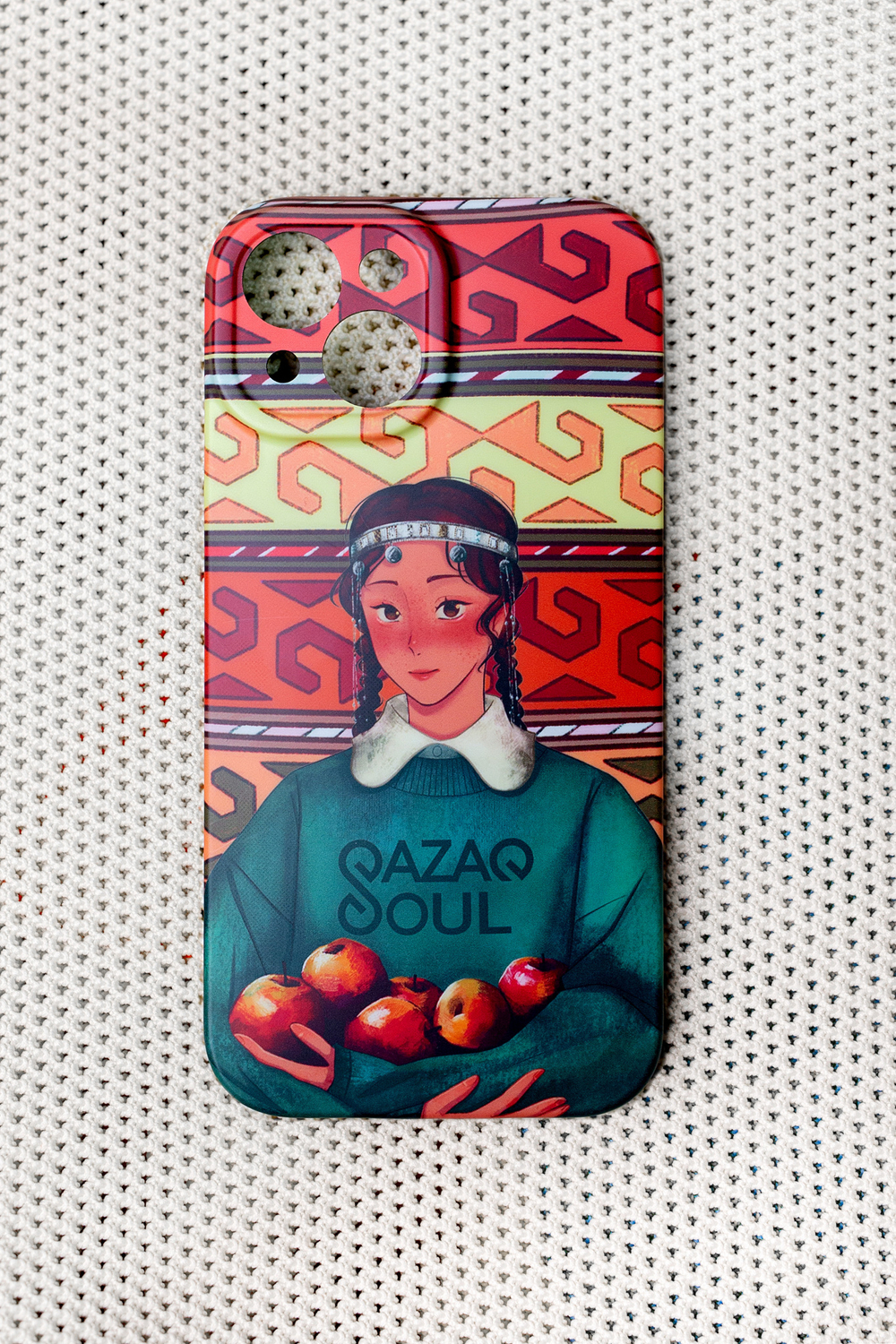 Чехол на айфон QAZAQ SOUL Алма қыз